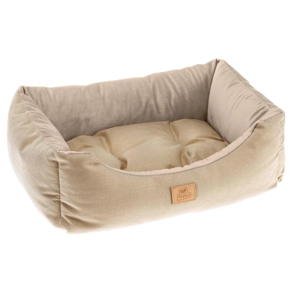 ferplast-chester-50-hunde-und-katzen-sofa-beige-55-x-45-x-h-20-cm image 1
