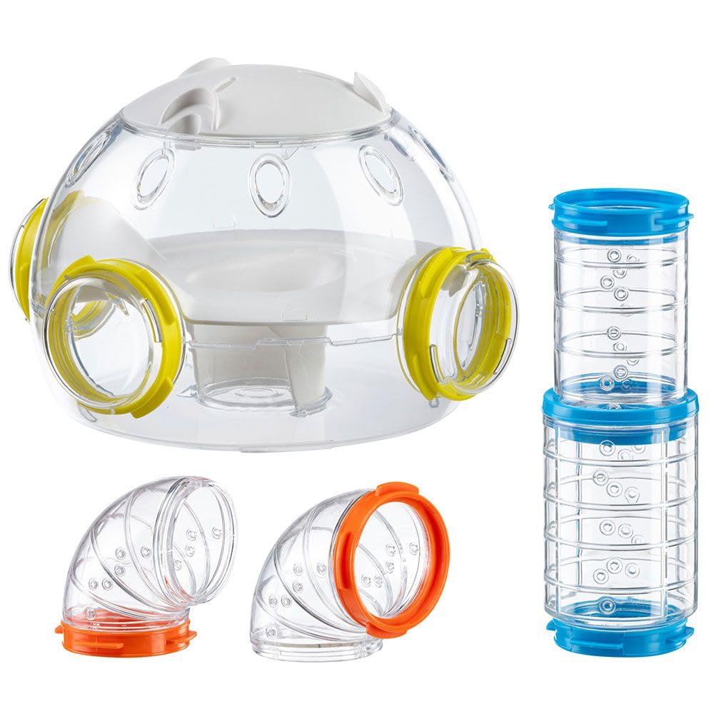 ferplast-kit-tube-tunnel-hamster-r-hrenset-7-teilig-transparente-kunststoff-tunn image 7