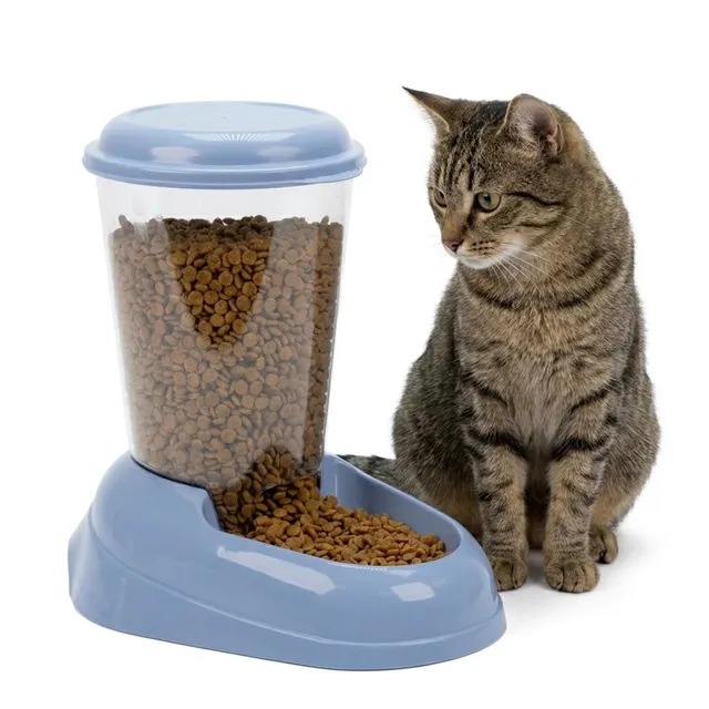 ferplast-zenith-3-liter-trockenfutter-spender-blau-20-2x29-2xh28-8-cm-hund-katze image 1