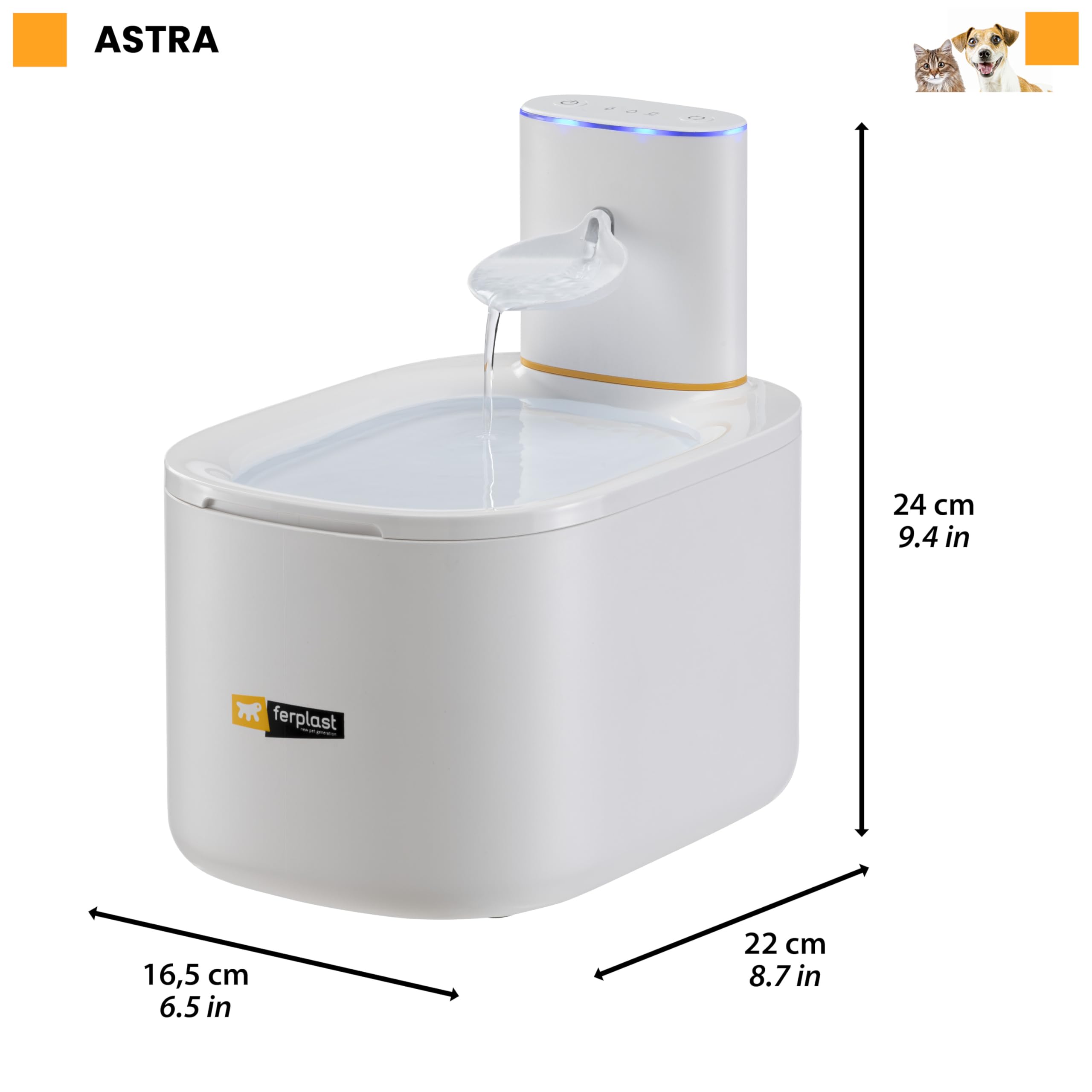 ferplast-astra-kabelloser-katzenbrunnen-3-l-trinkbrunnen-mit-bewegungssensor-3-s image 6
