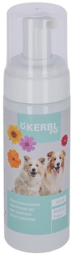 kerbl-pet-trockenshampoo-150-ml-schaum-ohne-aussp-len-mit-bl-tenduft image 2