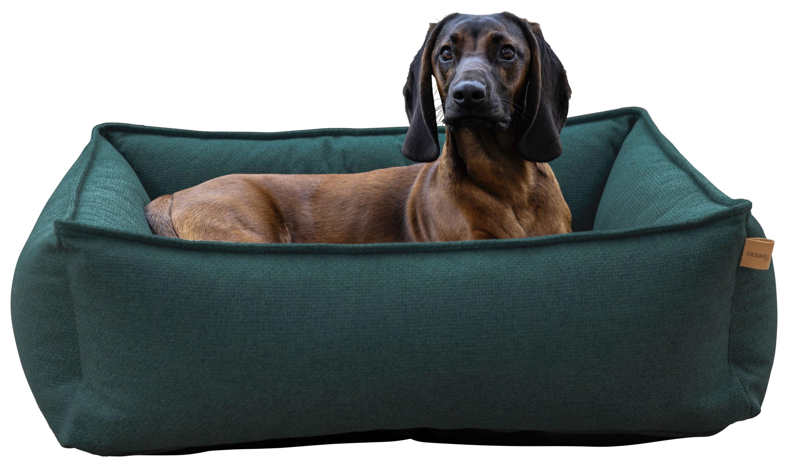 kerbl-pet-kuschelbett-oliver-english-green-70x60x24cm-hundebett image 4