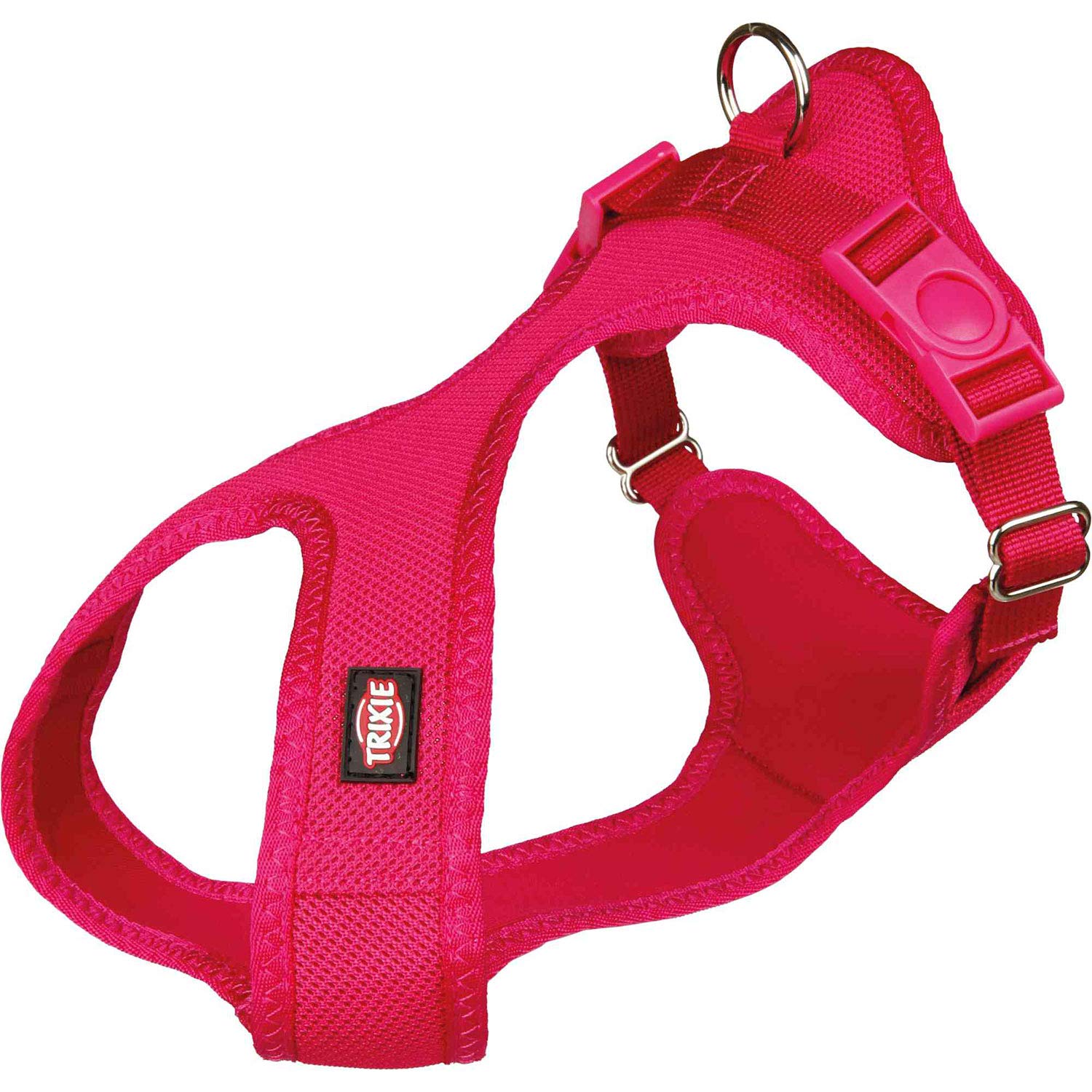 trixie-comfort-soft-hundegeschirr-xxs-xs-25-35-cm-15-mm-rot-gepolstert image 6