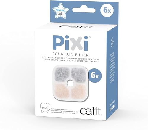 catit-43722-pixi-ersatzfilter-trinkbrunnenfilter-6er-pack-wei image 7