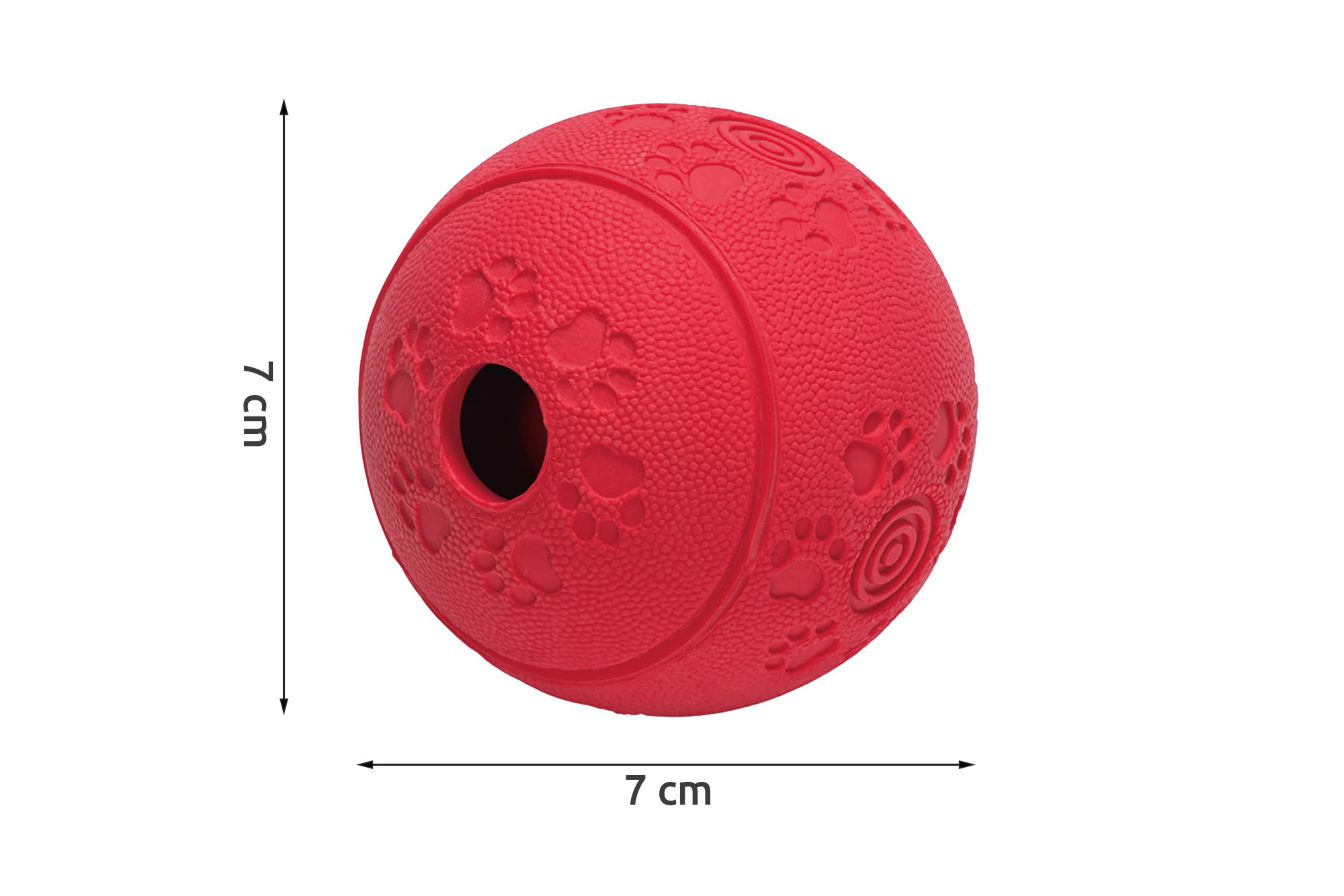 karlie-ruffus-vollgummi-futterball-8-cm-mit-vanille-aroma-farblich-sortiert image 7