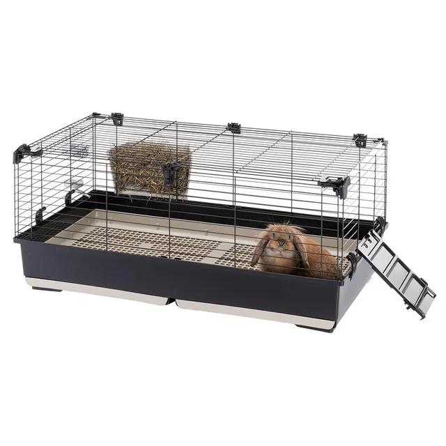 ferplast-kaninchenk-fig-tommy-100-99-5x53xh48-cm-indoor-mit-tr-nke image 1