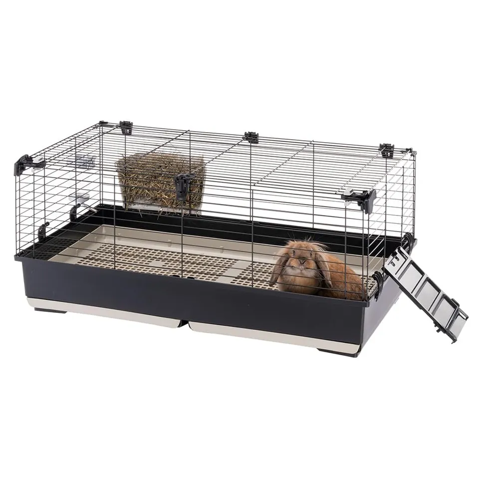 ferplast-kaninchenk-fig-tommy-100-99-5x53xh48-cm-indoor-mit-tr-nke image 1