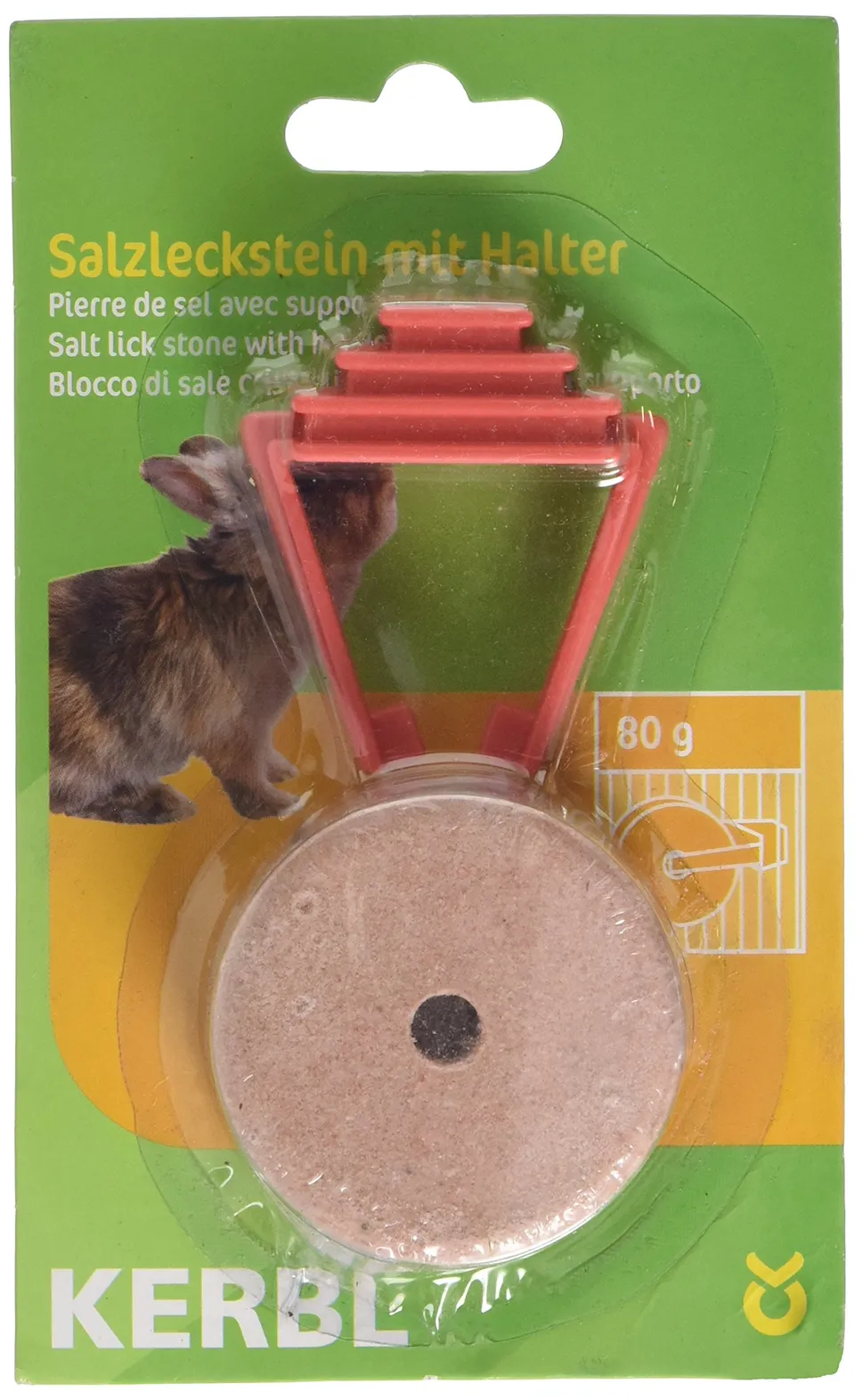 kerbl-pet-salzleckstein-80-g-mit-halter-f-r-nager image 1