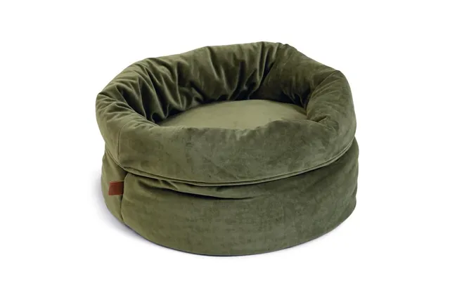 designed-by-lotte-fluco-katzenkorb-samt-gr-n-45x45x35-cm image 1
