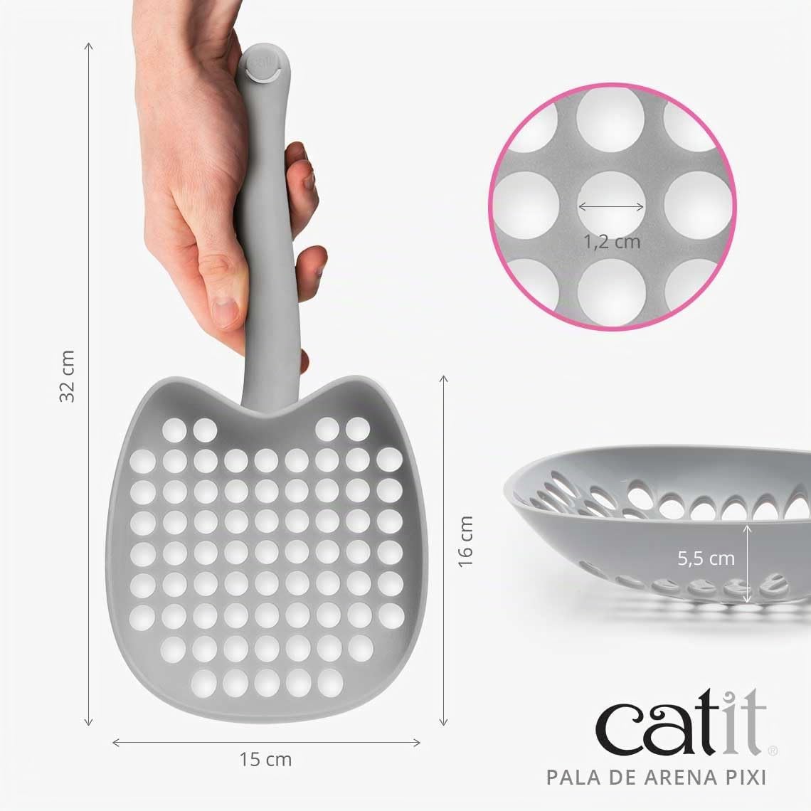 catit-pixi-einstreul-ffel-katzenstreuschaufel-grau image 7