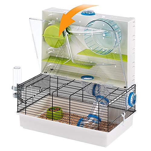 ferplast-olimpia-habitat-hamsterk-fig-46-x-29-5-x-54-cm-schwarz-mit-spielbereich image 6