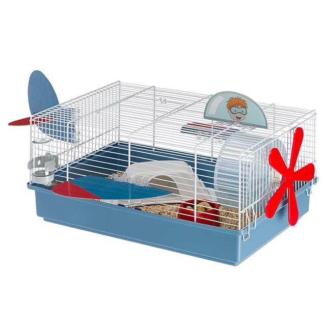 ferplast-criceti-9-plane-hamsterk-fig-mit-zubeh-r-46-x-29-5-x-23-cm image 1