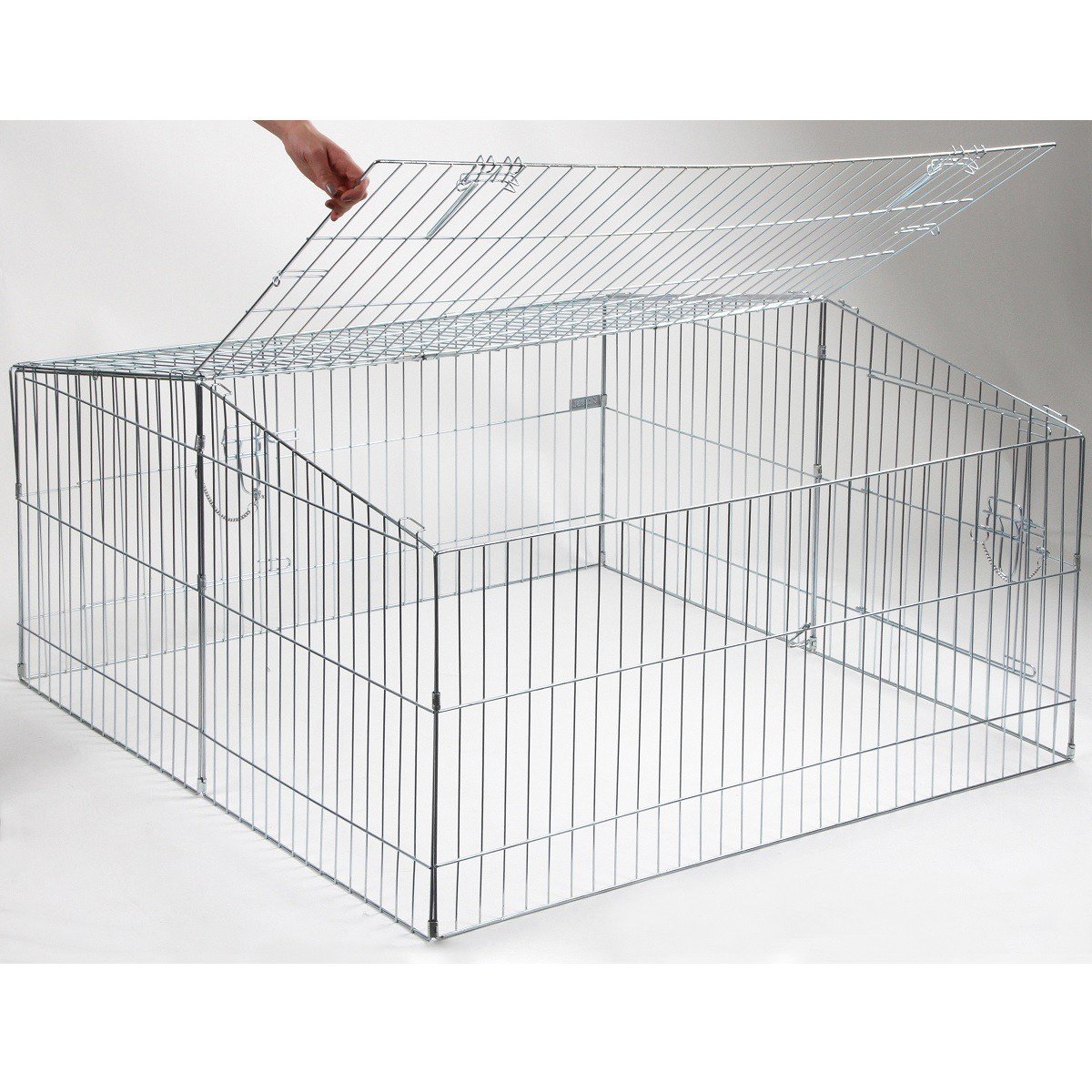 kerbl-82845-freilaufgehege-easy-115-x-115-x-h-60-cm-f-r-kaninchen image 6
