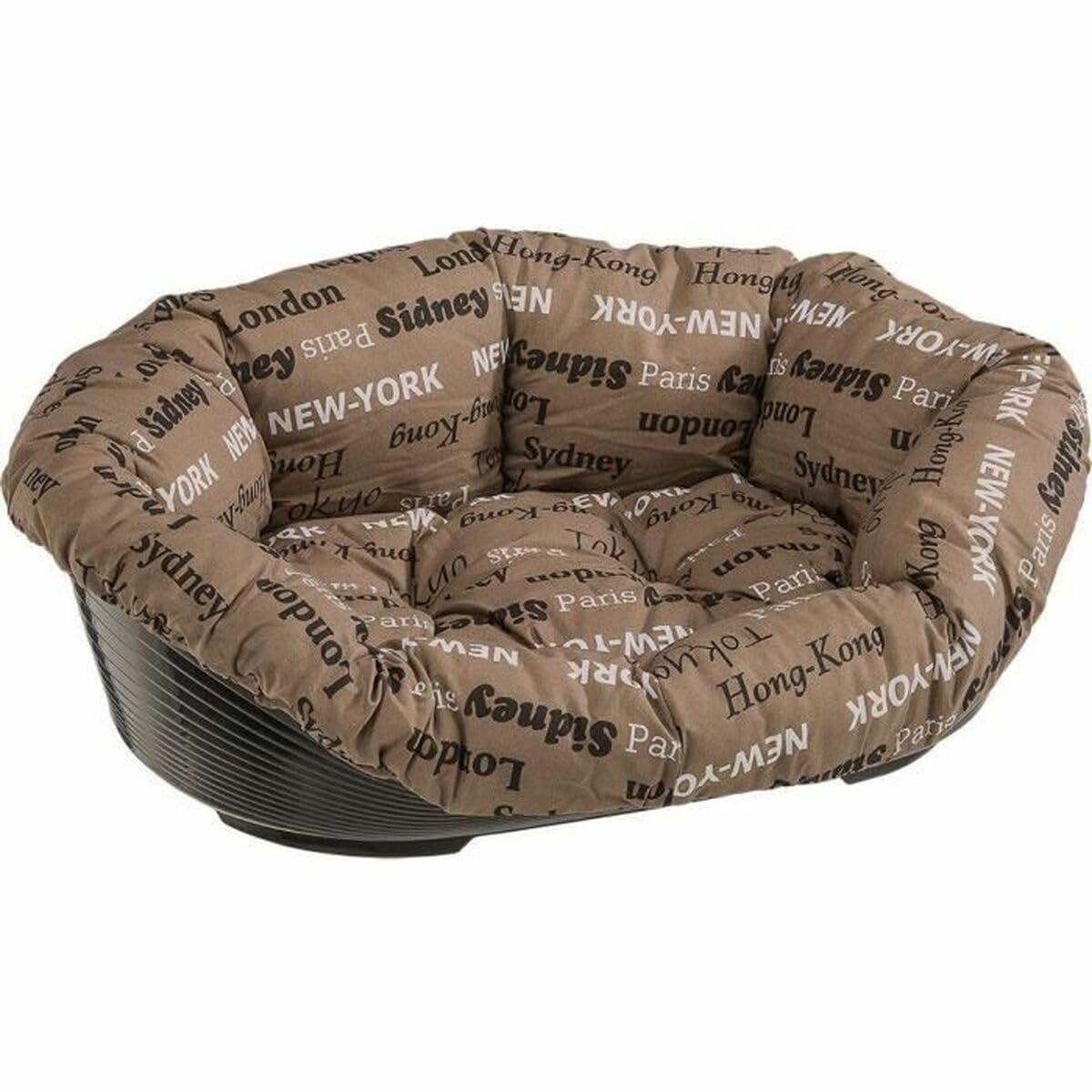 ferplast-sofa-4-hundebett-katzenbett-kunststoffkorb-mit-kissen-64-x-48-x-h-25-cm image 1