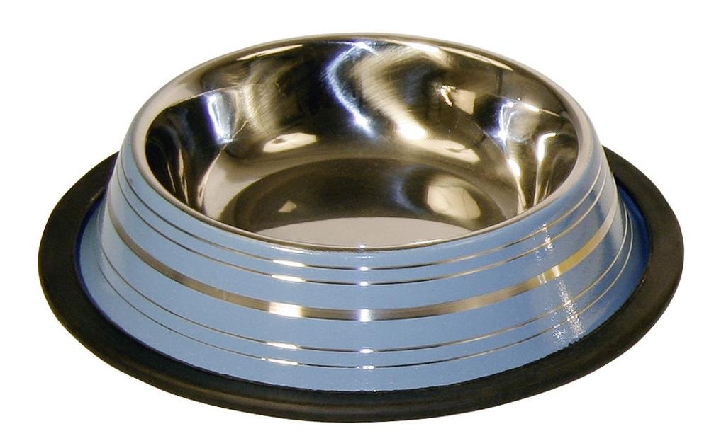 kerbl-pet-edelstahlnapf-200-ml-farbig-sortiert-rutschfest-futternapf image 3