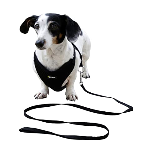 kerbl-pet-welpengeschirr-mit-leine-schwarz-24-44-cm-10-mm image 7
