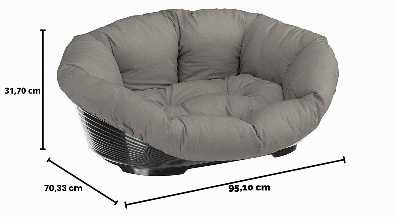 ferplast-sofa-10-hundekorb-kunststoff-96x71xh32-cm-mit-kissen image 4