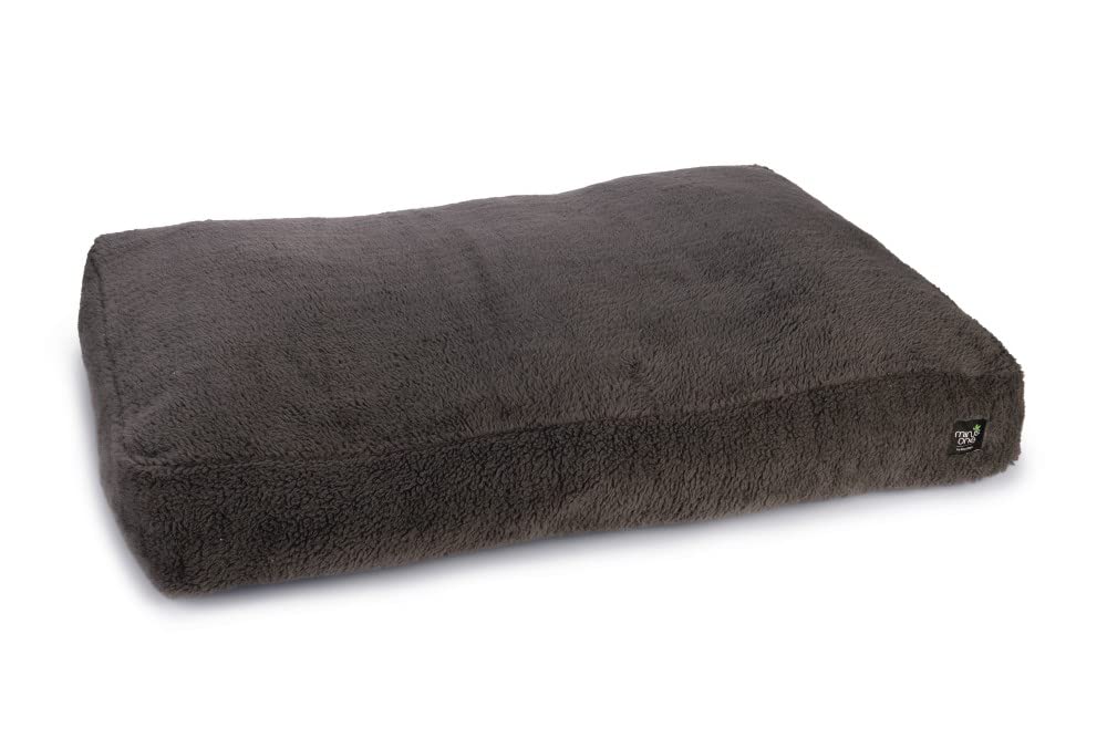 karlie-minus-one-hundebett-liegekissen-dunkelgrau-100x70x15-cm image 1