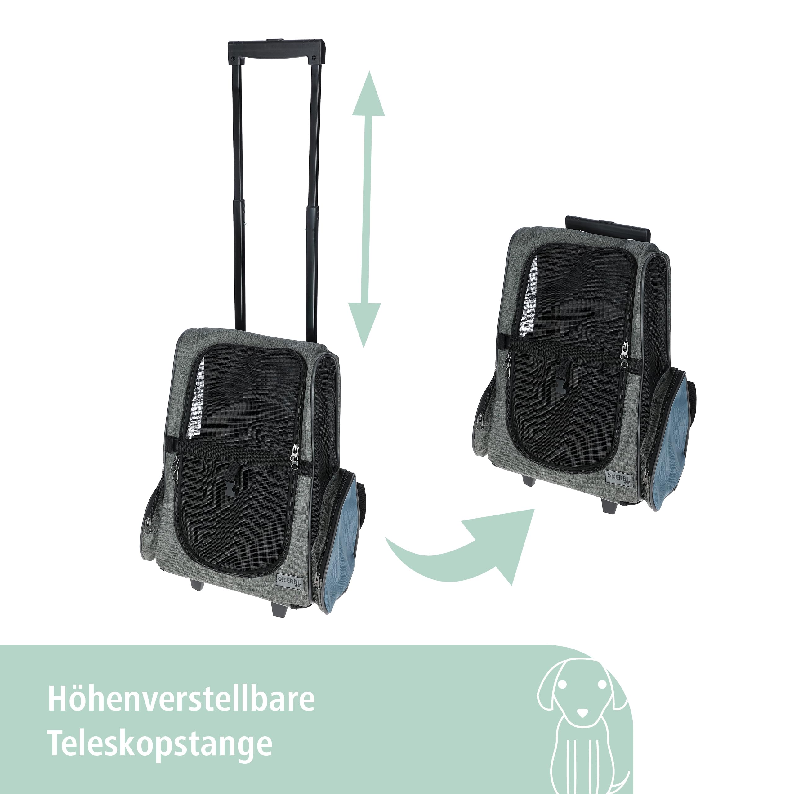 kerbl-pet-trolley-vacation-transporttrolley-f-r-hunde-und-katzen-grau-blau-41-x- image 5