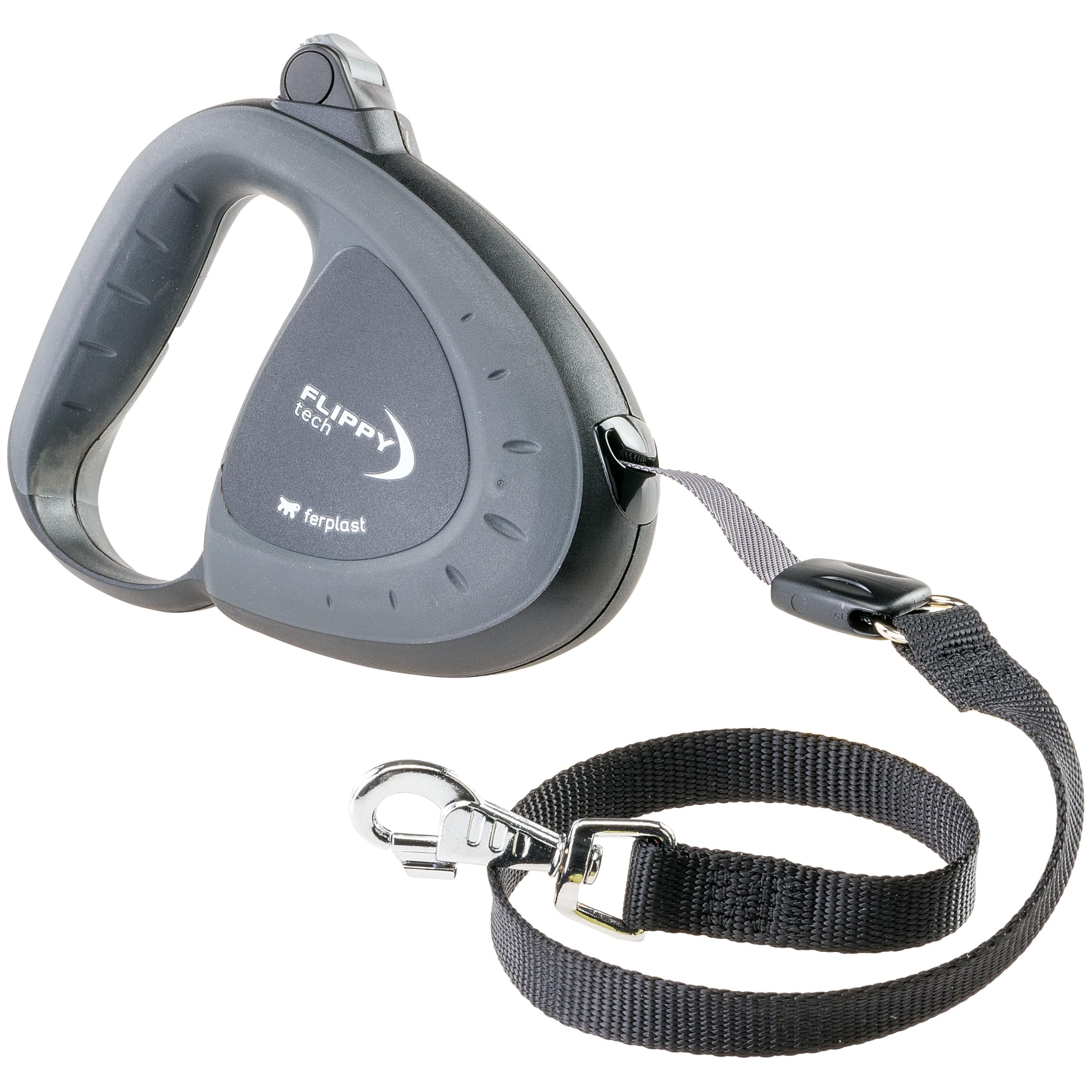 ferplast-flippy-tech-rollleine-band-5-m-schwarz-bis-50-kg image 8