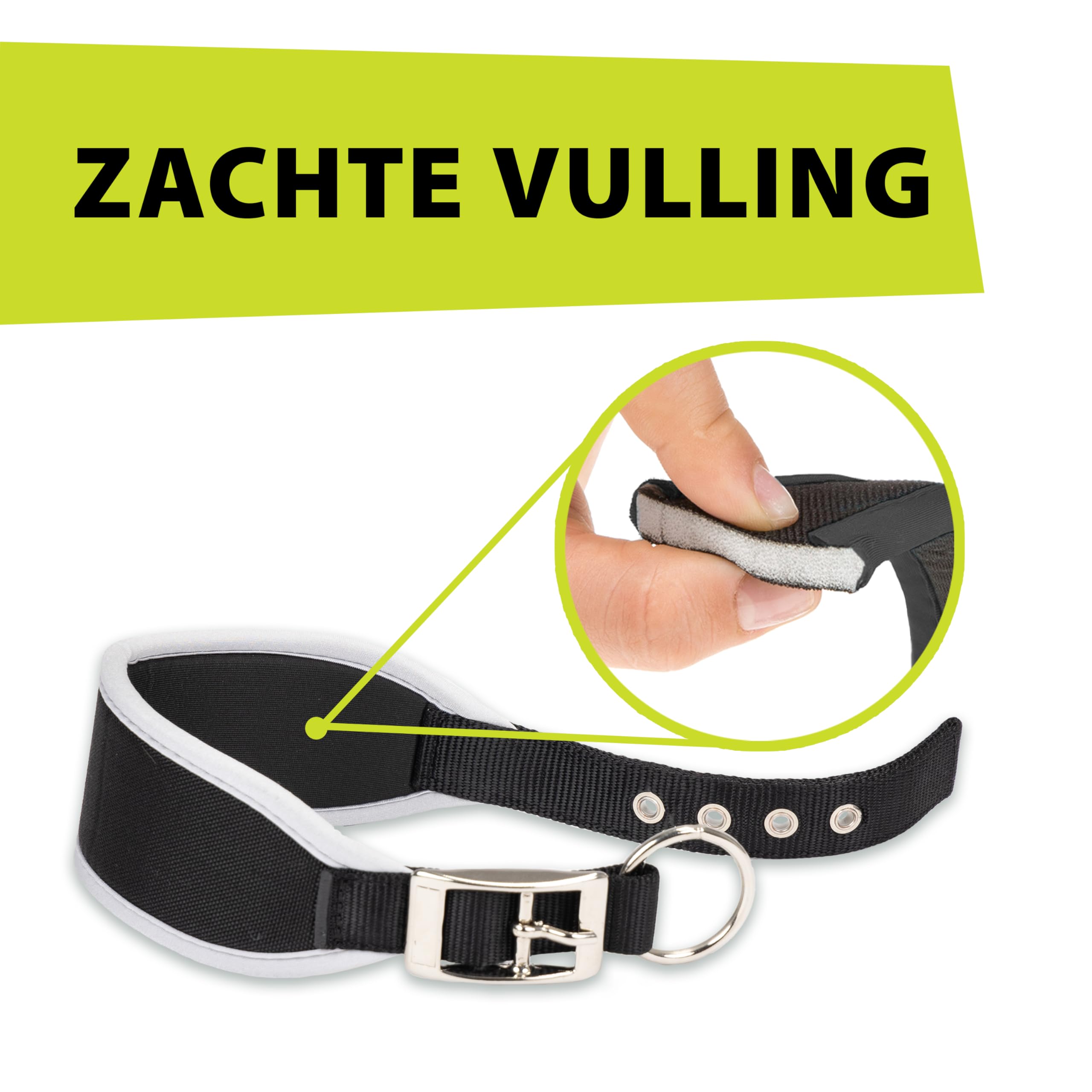 ferplast-ergocomfort-windhund-hundehalsband-cw15-32-nylon-mit-polsterung-silber- image 6