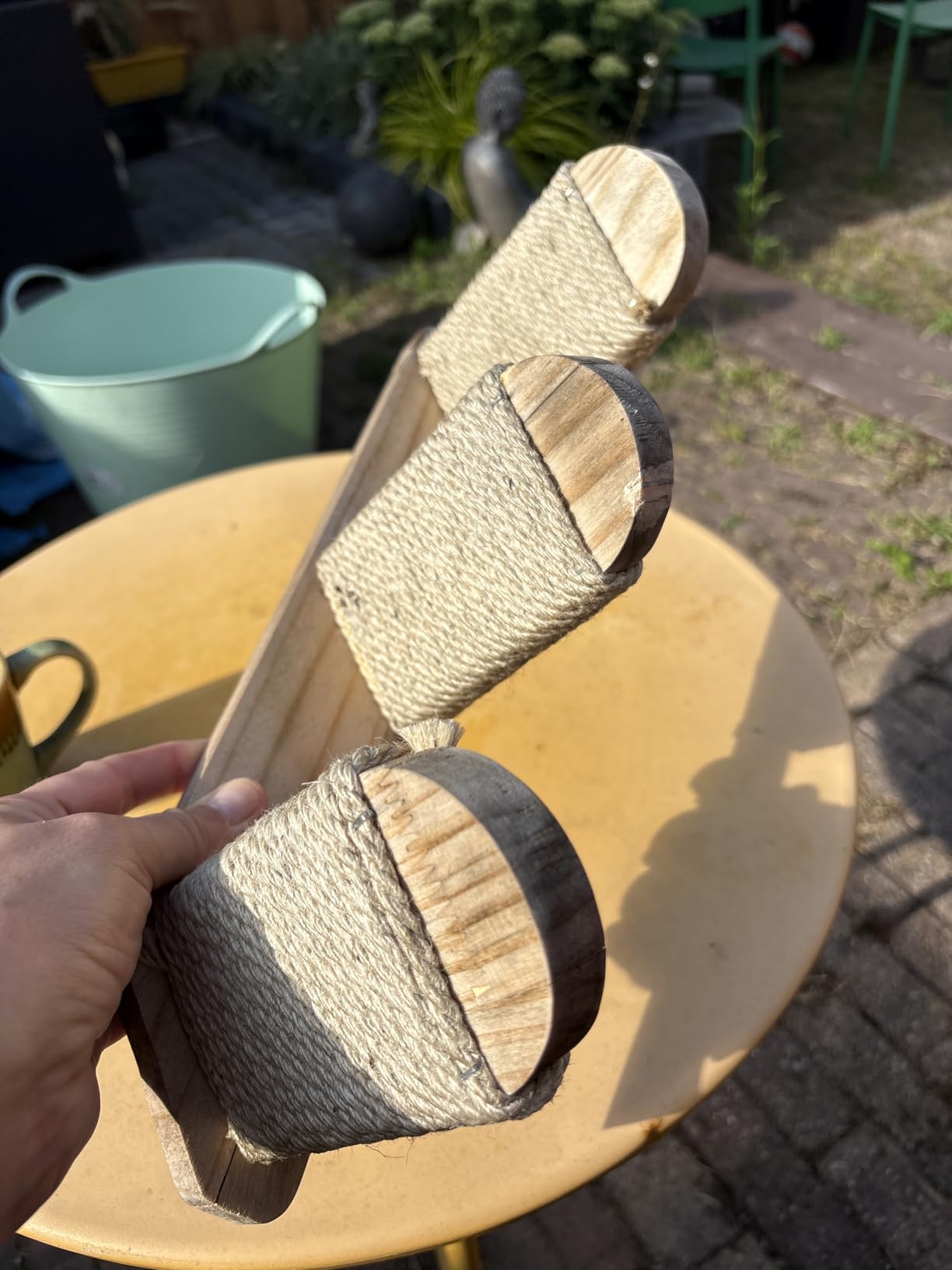 Schöne Erweiterung für die Kletterwand