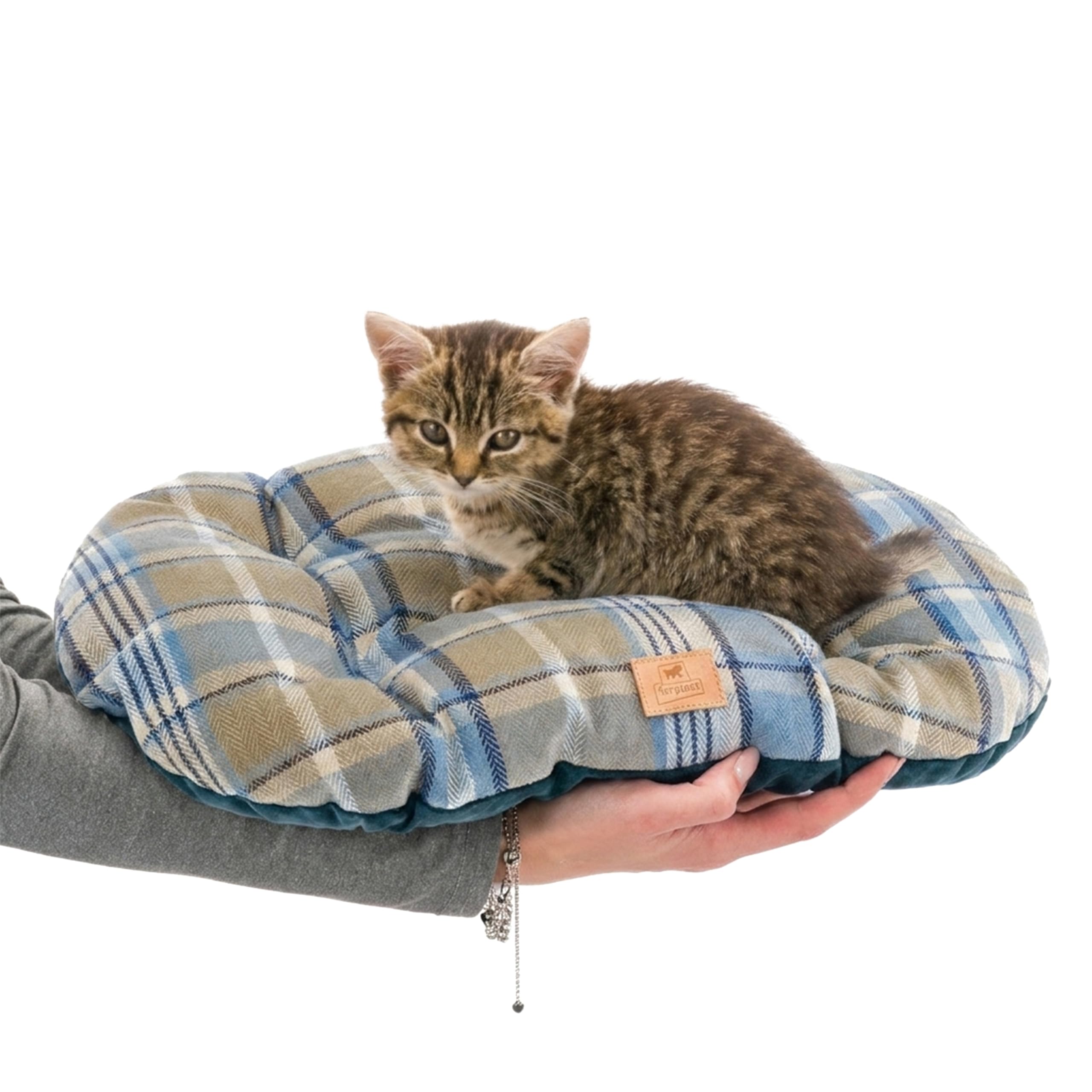 ferplast-scott-45-2-hunde-und-katzenkissen-43-x-30-cm-blau-doppelseitiges-samtki image 5