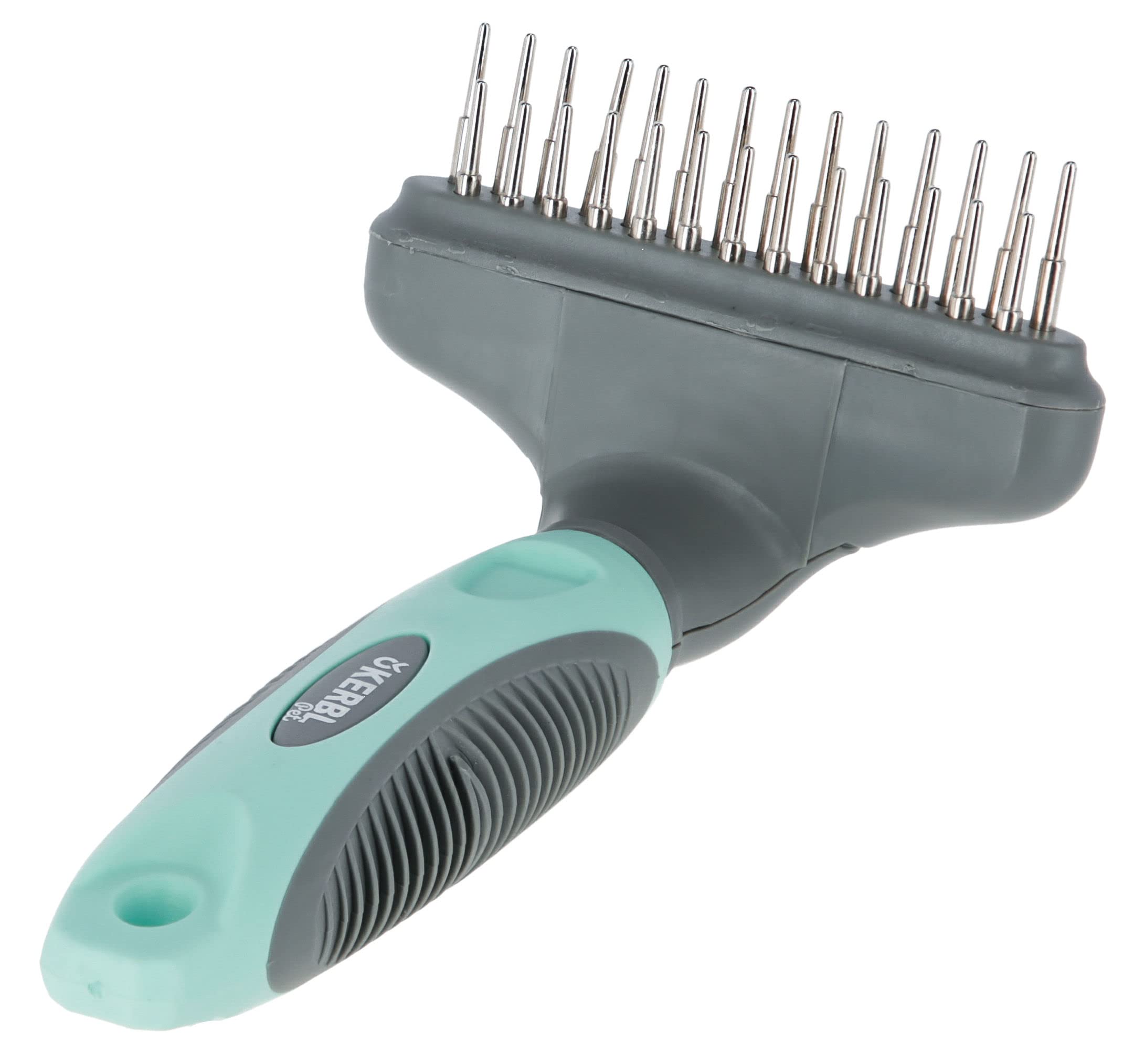 kerbl-pet-entwirrungsstriegel-zweireihig-15-x-9-cm image 2