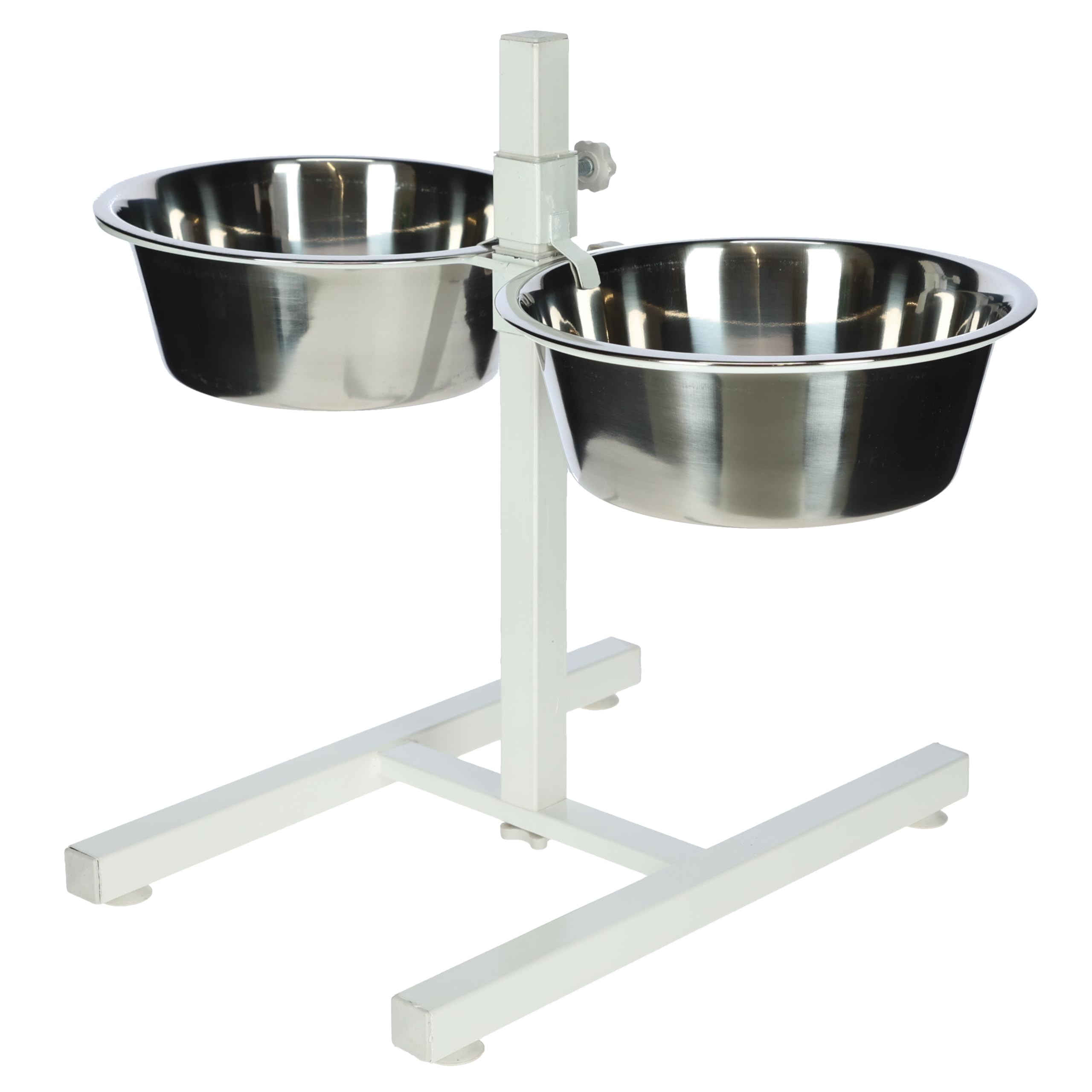 kerbl-pet-futterbar-h-henverstellbar-wei-54-x-27-x-43-cm-stahlgestell-mit-zwei-1 image 1