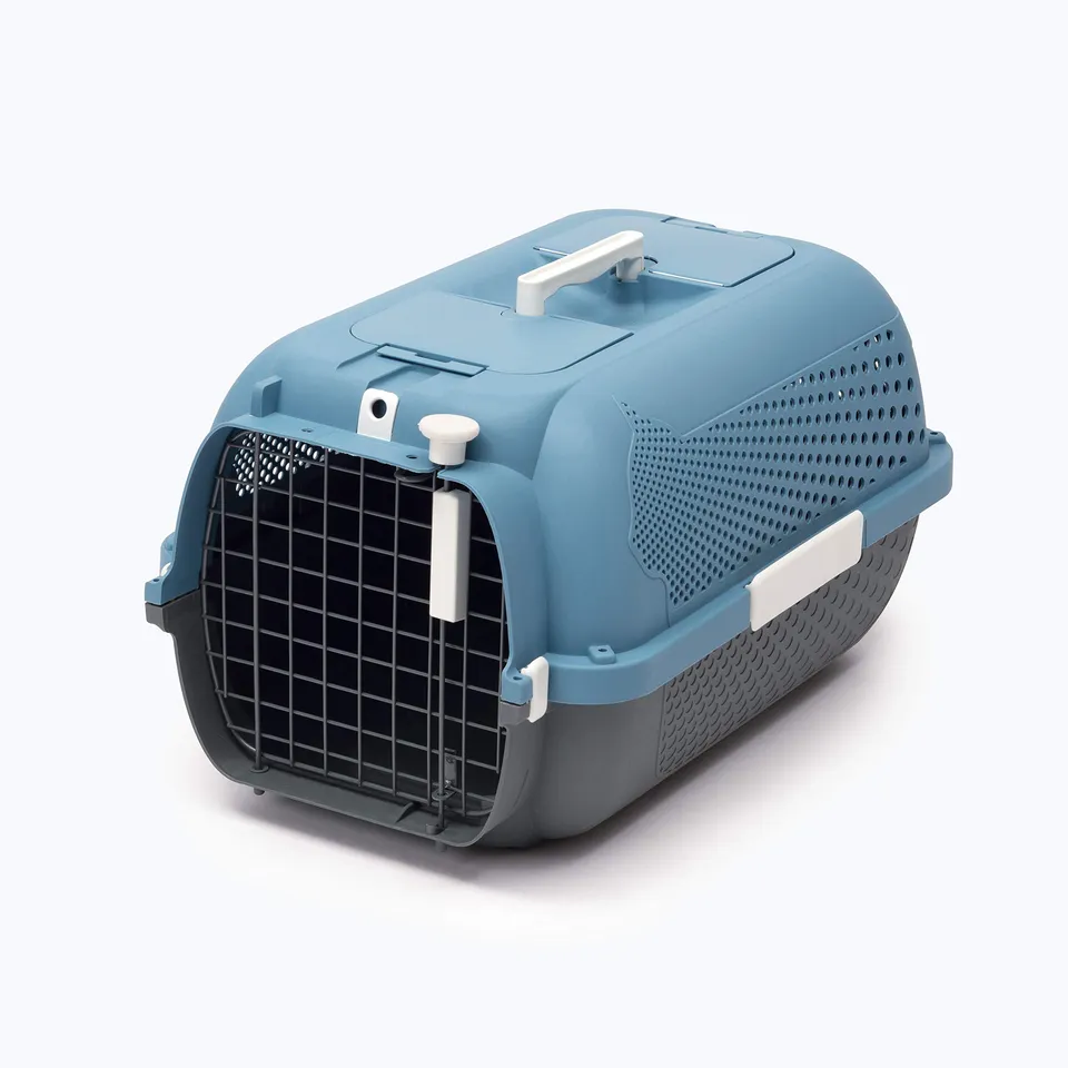 catit-transportbox-f-r-katzen-mittel-56-5-x-37-6-x-30-8-cm-blaugrau image 1