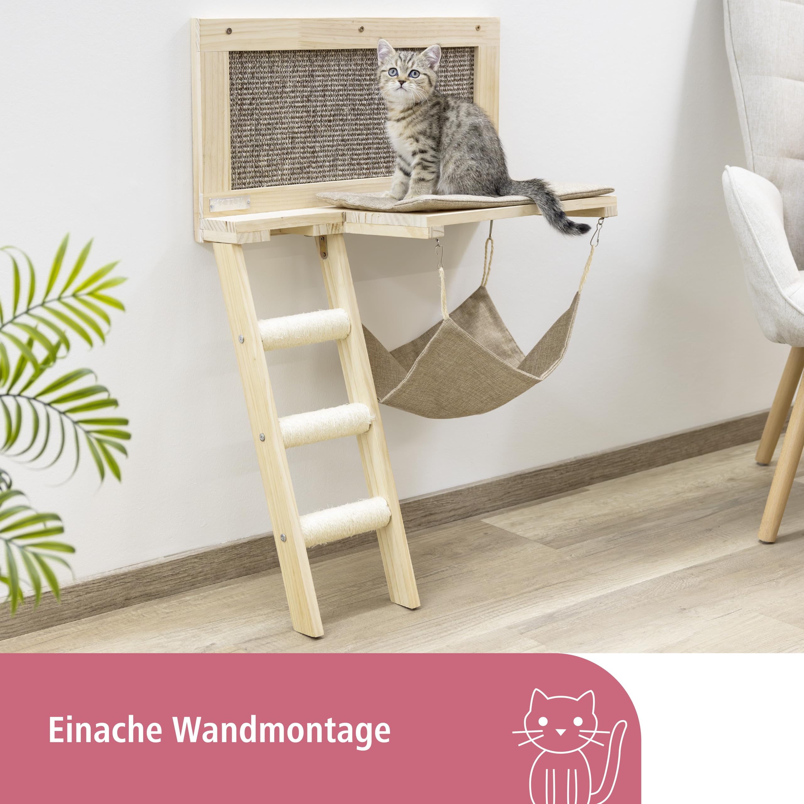kerbl-pet-timber-liegebrett-f-r-katzen-wandliege-aus-holz-58-x-89-cm-braun image 5