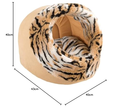 ferplast-imperial-katzenh-hle-mit-waschbarem-kissen-3-gr-en image 4