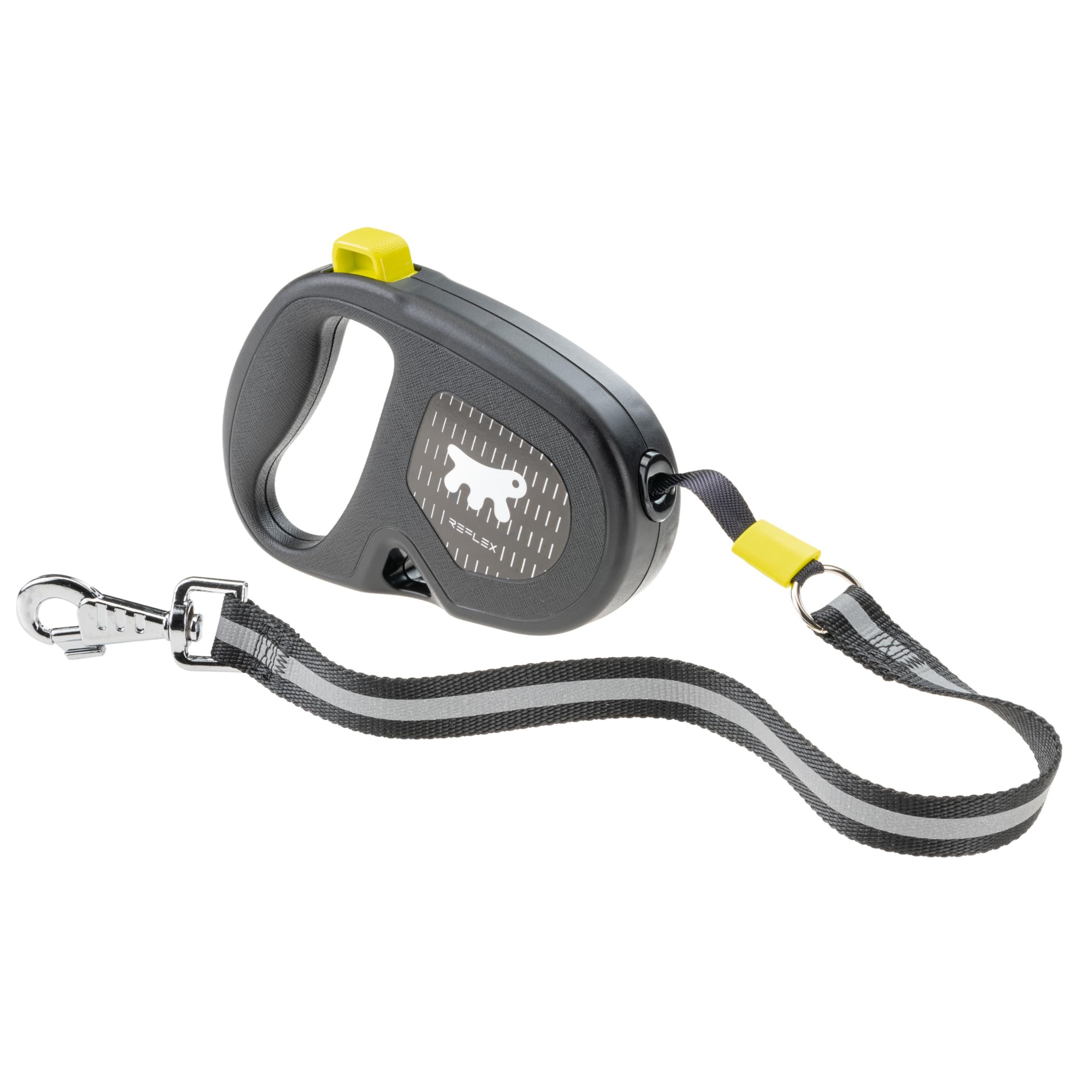 ferplast-flippy-one-reflex-reflektierende-rollleine-4-m-gurt-bis-15-kg-gr-n image 8