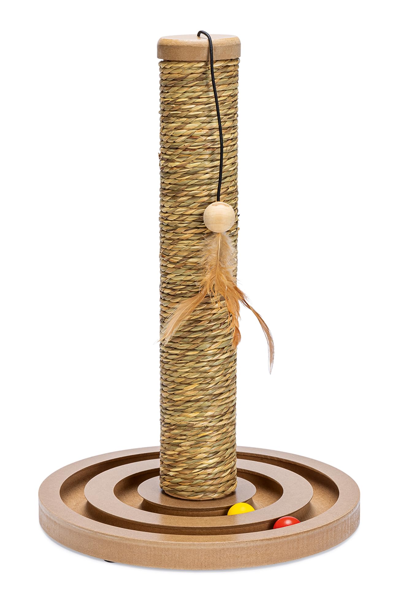 karlie-kratzbaum-seegras-brigitte-h-44-cm-30-cm-mit-spielzeug image 1