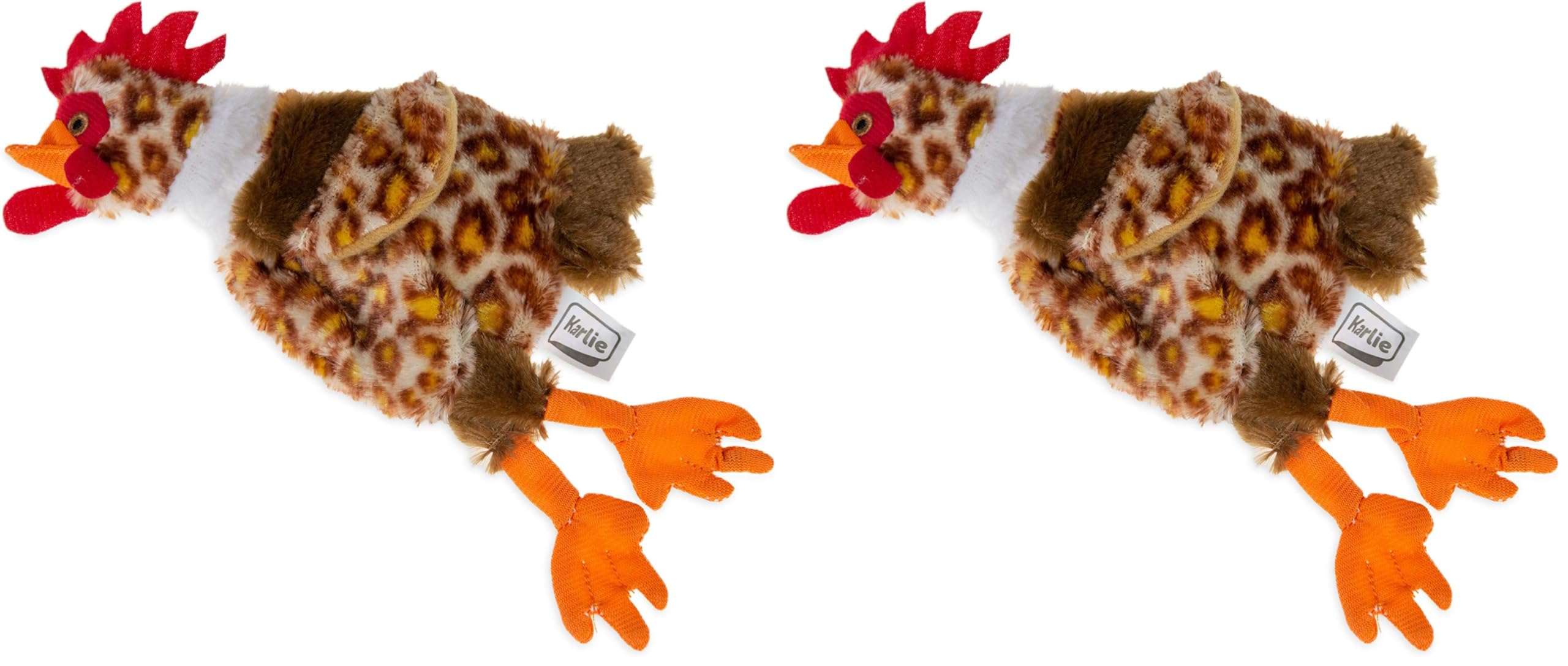 karlie-flatinos-pl-schspielzeug-huhn-25-cm-mit-squeaker-f-r-hunde image 7