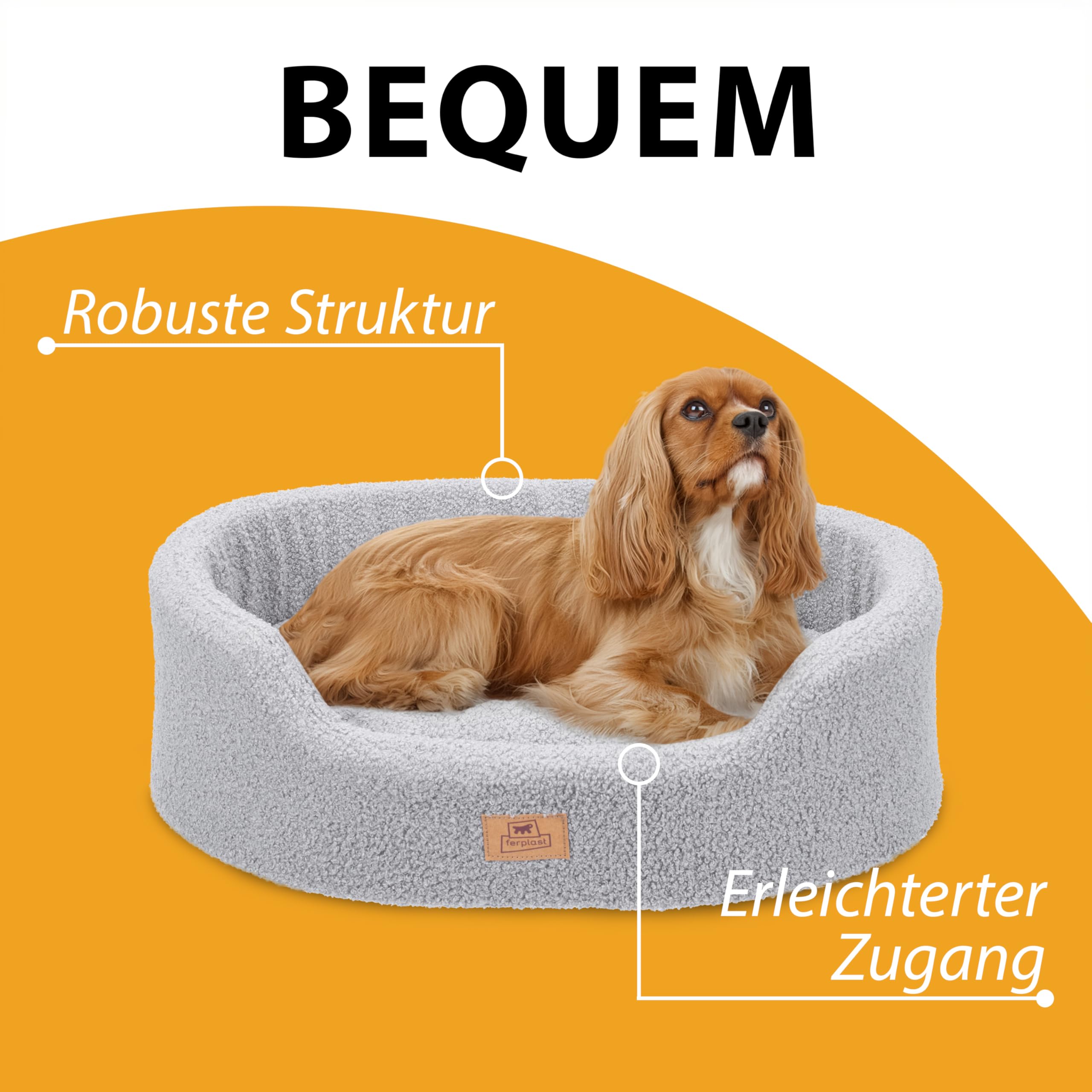 ferplast-hundebettkissen-katzenkissen-boucl-45-x-35-x-h-13-cm-grau image 6