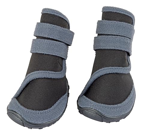 kerbl-pet-pfotenschutz-active-gr-xs-grau-schwarz-hundeschuhe-mit-gummisohle image 6
