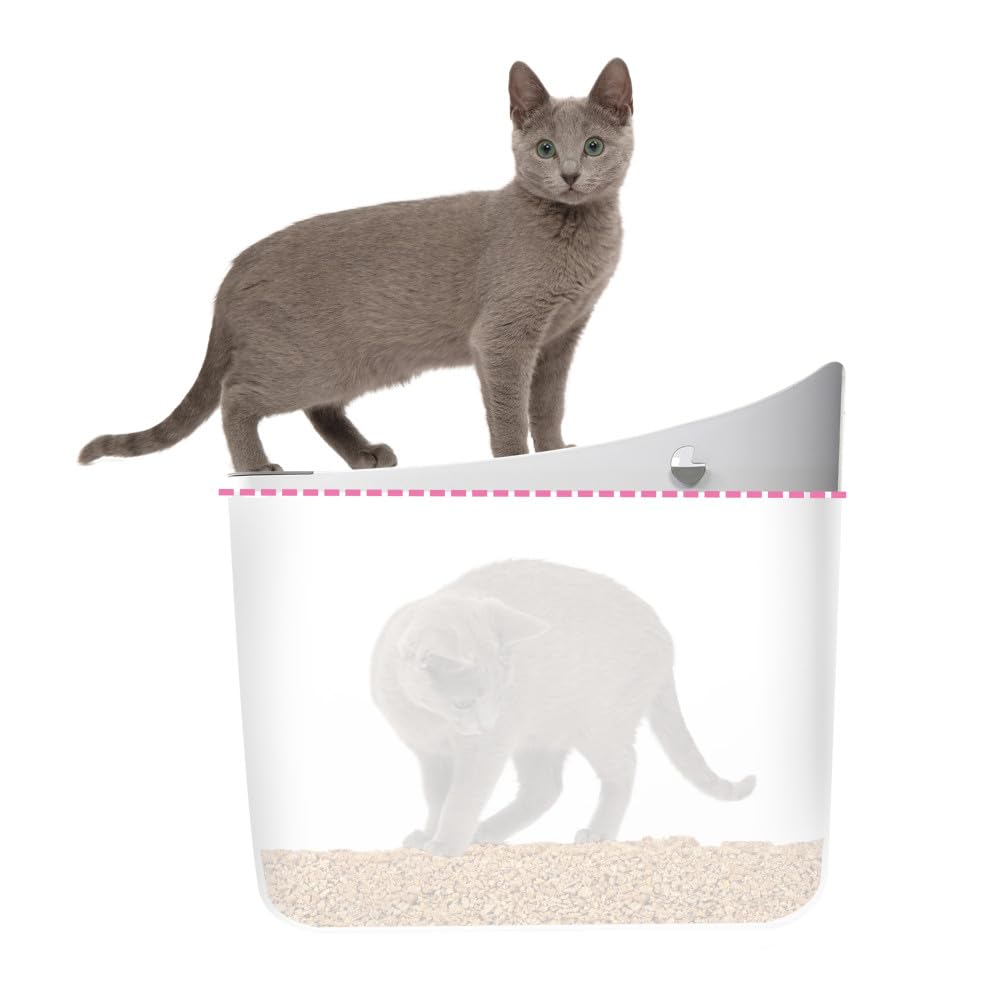 catit-pixi-katzentoilette-top-entry-grau image 5