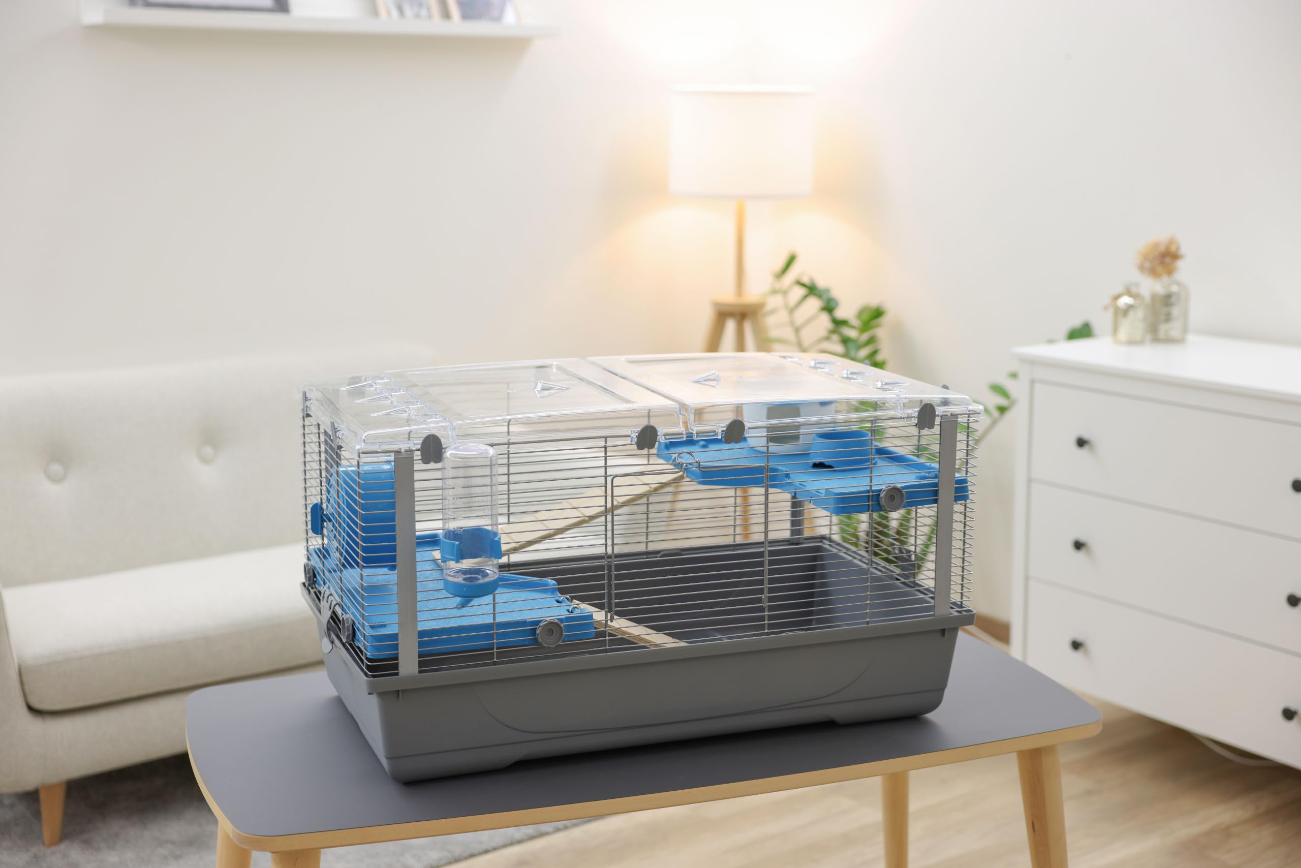 kerbl-pet-kleintierk-fig-eva-22-79x45x44-cm-mit-vollausstattung image 2
