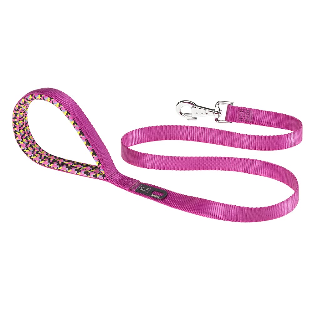 ferplast-daytona-fantasy-hundeleine-120-cm-nylonleine-kleine-hunde-schwarz-gemus image 4