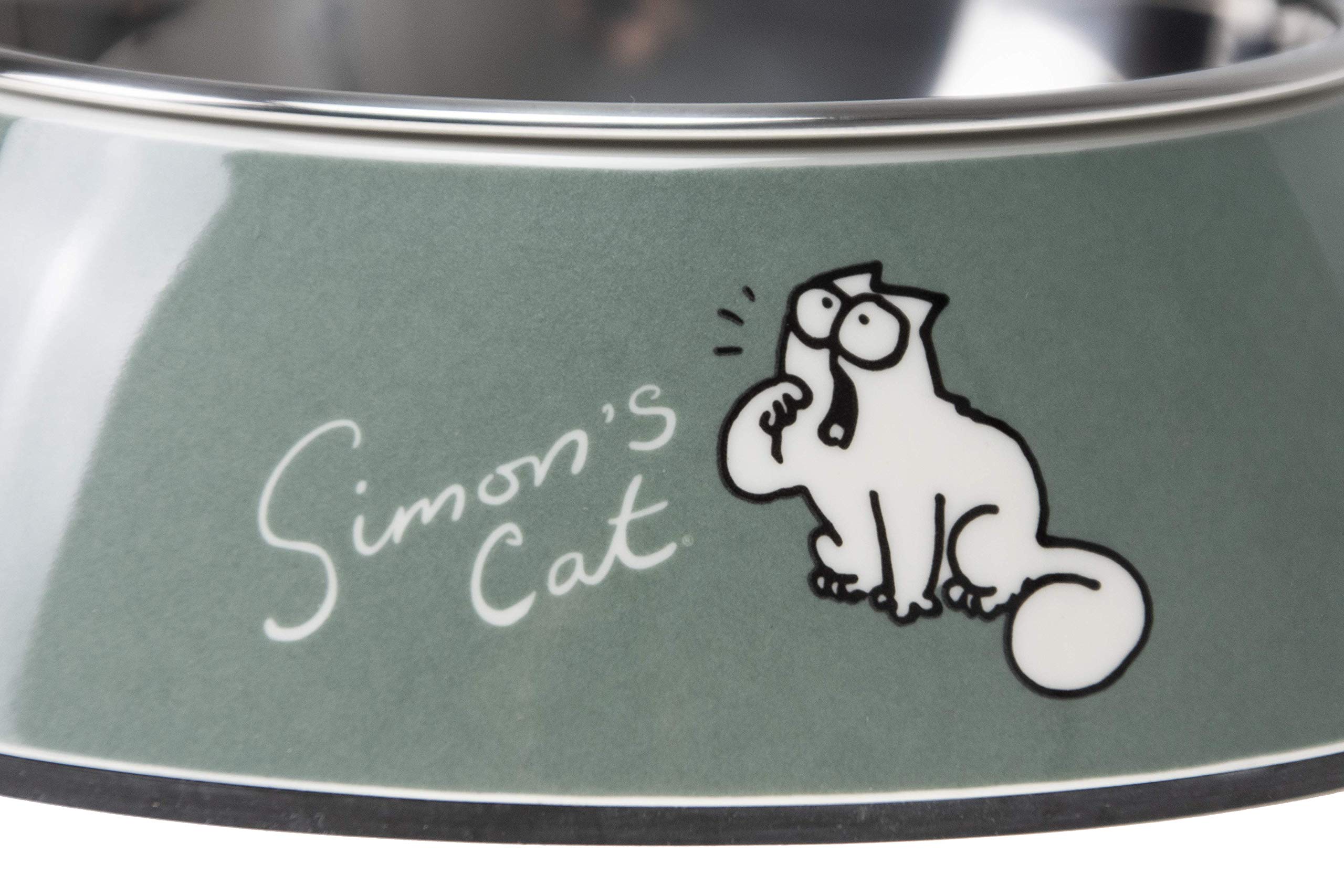 karlie-simon-s-cat-napf-kunststoff-gr-n-160-ml-14x14x4-5-cm image 2