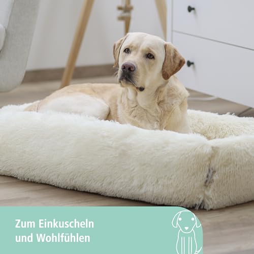 kerbl-pet-kuschelbett-fluffy-creme-60-x-40-x-22-cm-hundebett image 8
