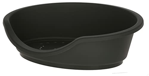 kerbl-pet-dreamer-kunststoffbett-f-r-hund-und-katze-schwarz-60-x-40-x-20-cm image 4