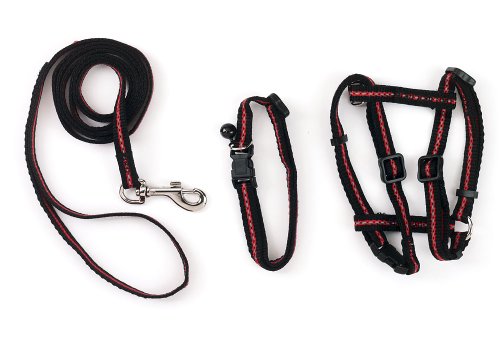 kerbl-pet-katzen-set-halsband-geschirr-und-leine-reflektierend-aus-nylon image 6