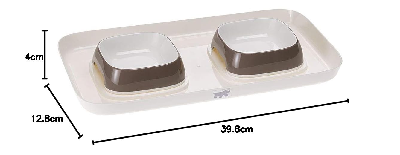 ferplast-glam-tray-futternapf-400-ml-grau-40x23x4-5-cm image 6