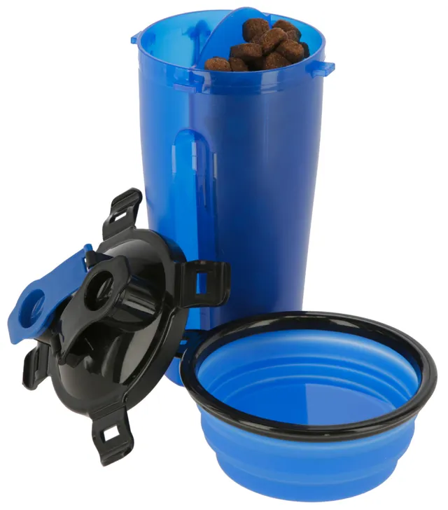 kerbl-reiseset-f-r-hunde-2x-350-ml-mit-falt-napf-250-ml image 1