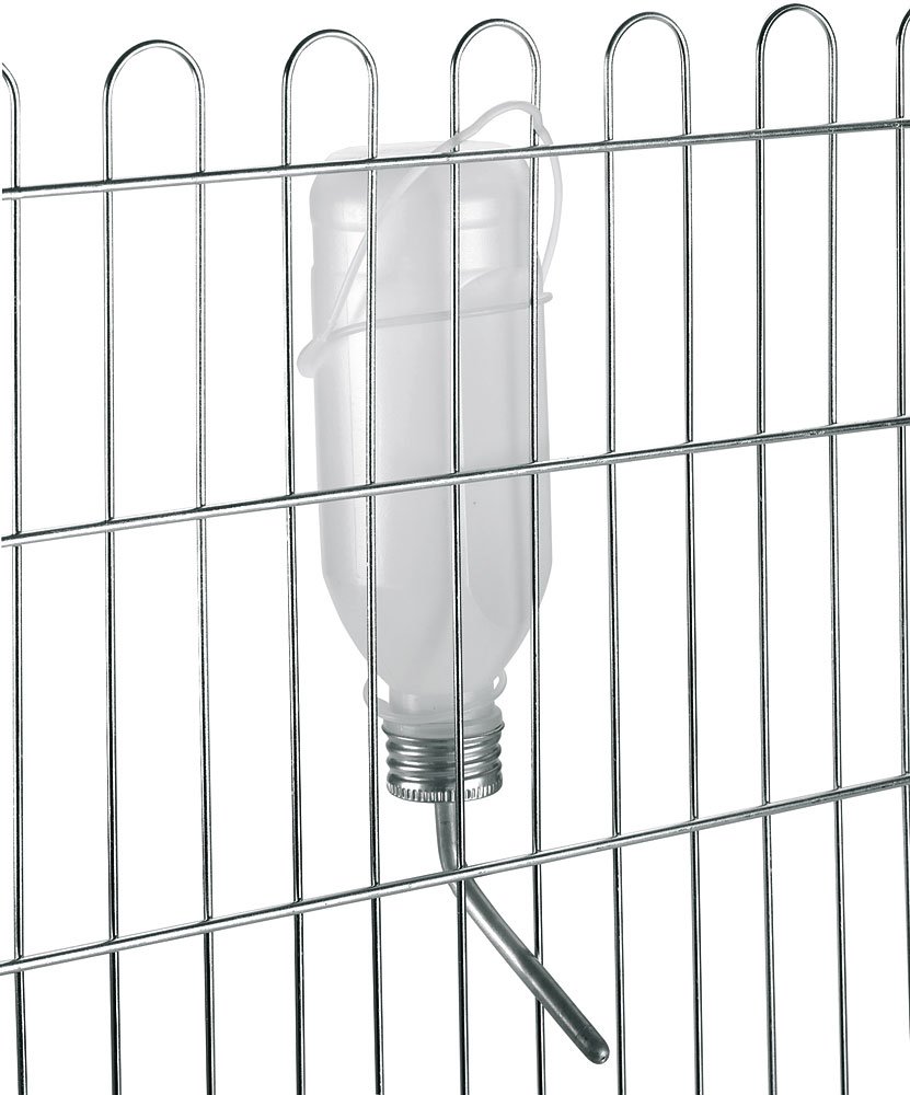 kerbl-pet-trinkflasche-500-ml-kunststoff-mit-alur-hrchen-nagertr-nke-f-r-kaninch image 2