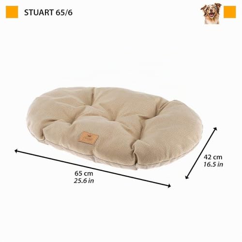 ferplast-stuart-65-6-hunde-und-katzenkissen-double-face-beige-65-x-42-cm image 7