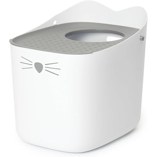 catit-pixi-katzentoilette-top-entry-grau image 8