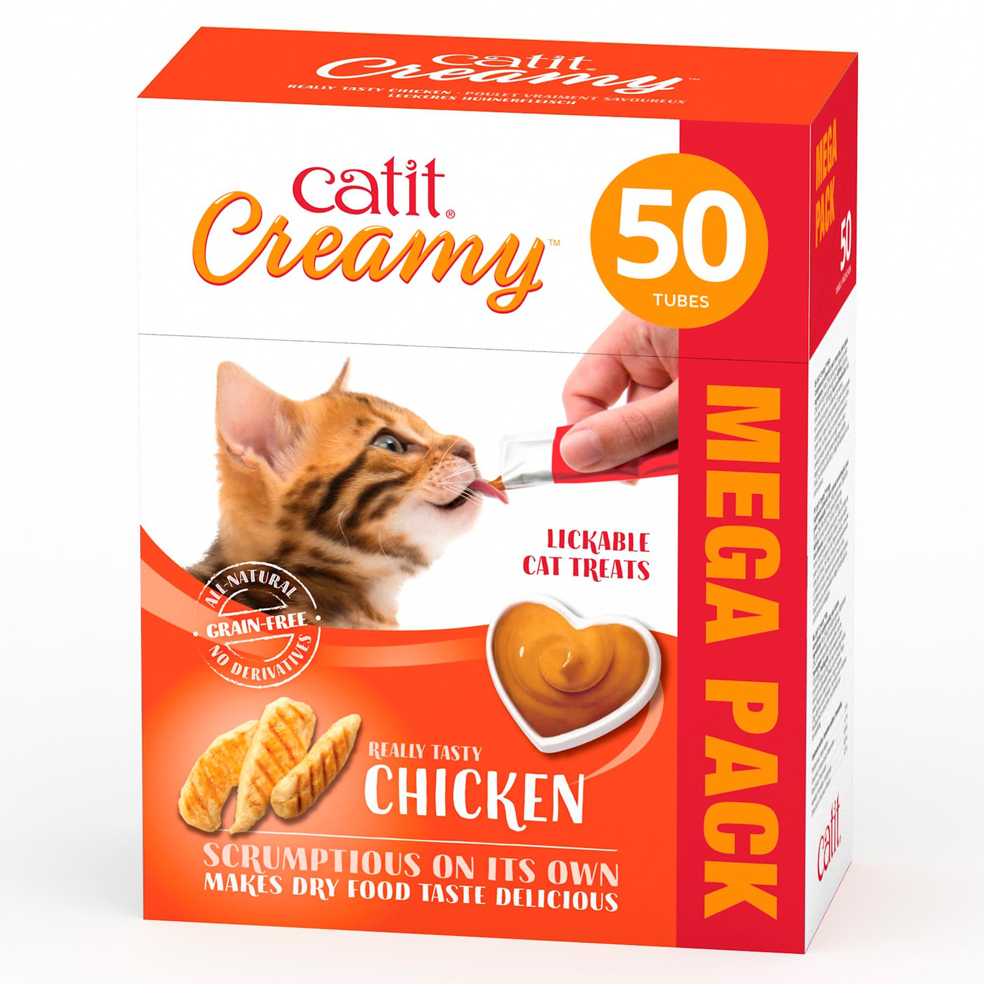 catit-creamy-leckpaste-f-r-katzen-mit-huhn-50-x-10g image 1
